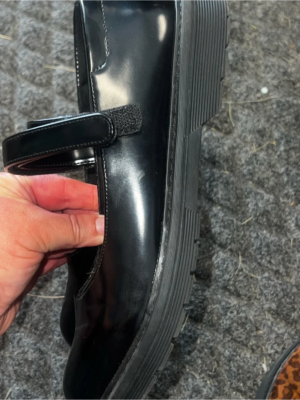 Thereabouts Girls Black Mary Jane Shoes Size 5 – EUC